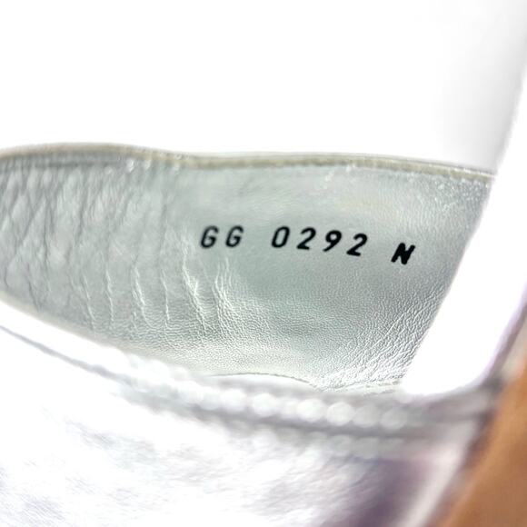 NEW Louis Vuitton Shake Crystal Embellished Metallic Calfskin LV Logo Mules 36 - Picture 10 of 10